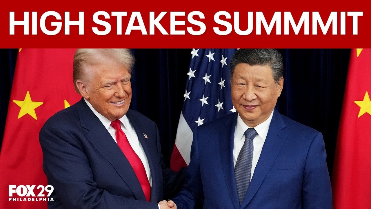 Trump departs to China for high-stakes summit as Iran war looms