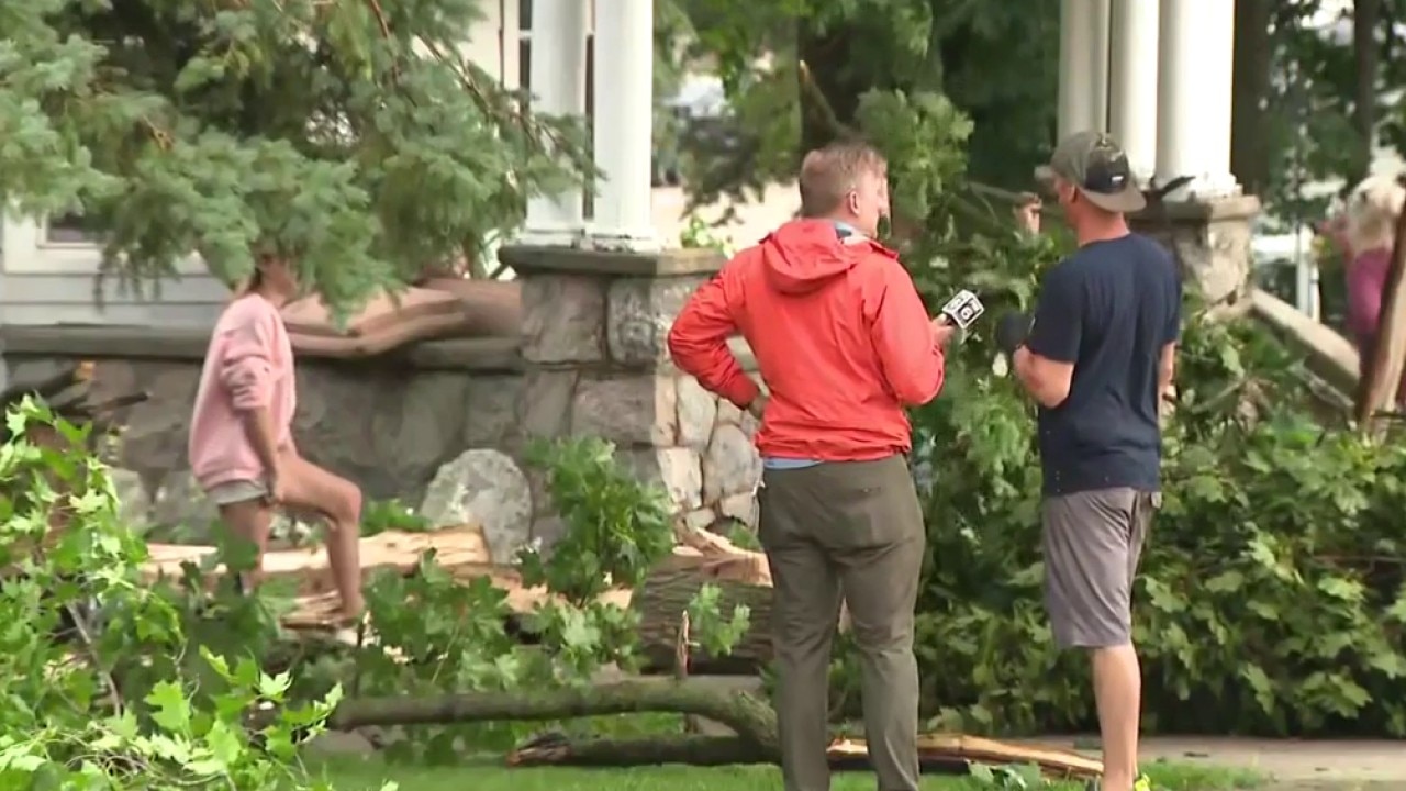 Storm damage in the Town of Lyons