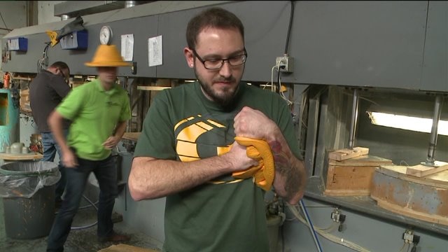 What chemicals are used to make the Cheesehead? Chip finds out