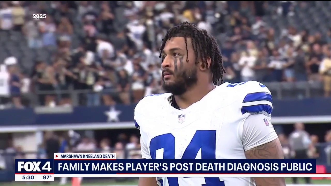 Late Cowboys DE Marshawn Kneeland diagnosed with CTE