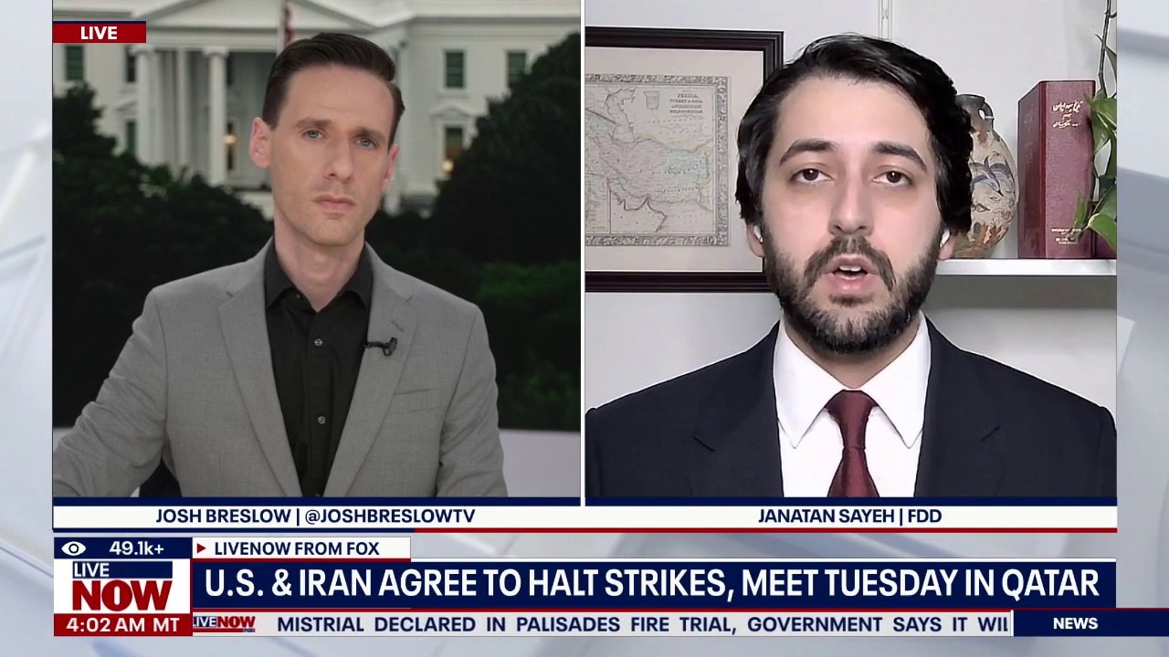 US and Iran agree to halt strikes, will meet Tuesday 