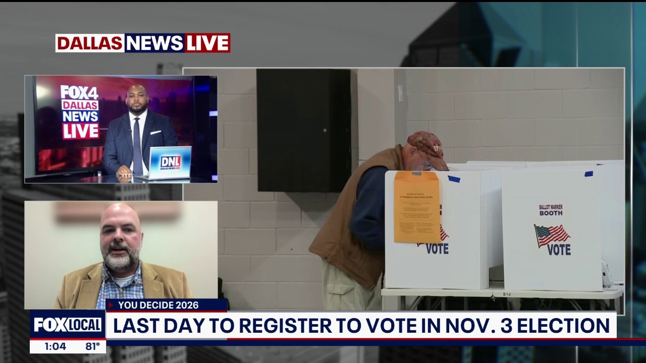 Final day to register to vote in midterm election | Dallas News Live