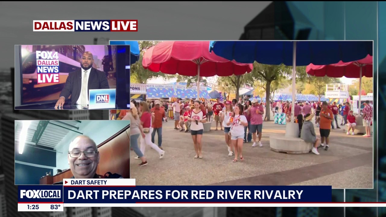 Dart safety & Red River Rivalry preparation | Dallas News Live
