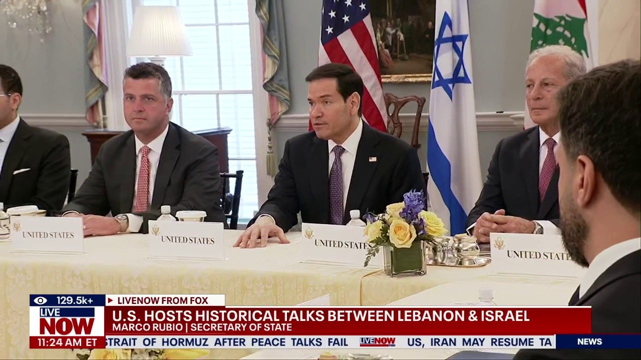 US hosts historical talks between Lebanon & Israel 