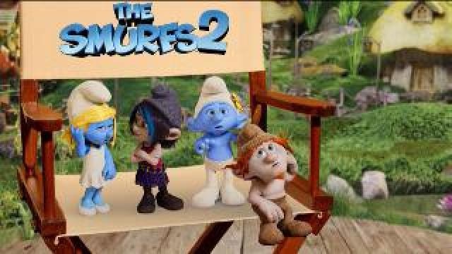 Gino talks with cast of Smurfs 2, shares wedding video
