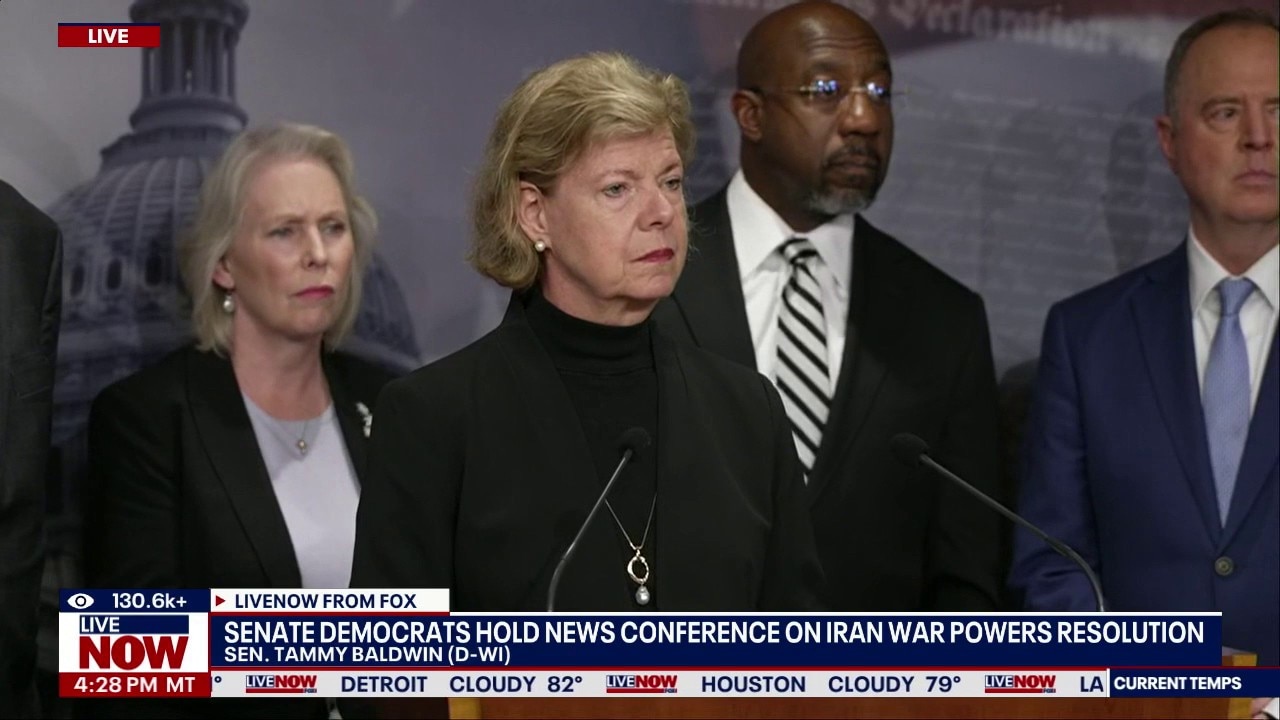 Senate Democrats push for vote to end Iran war