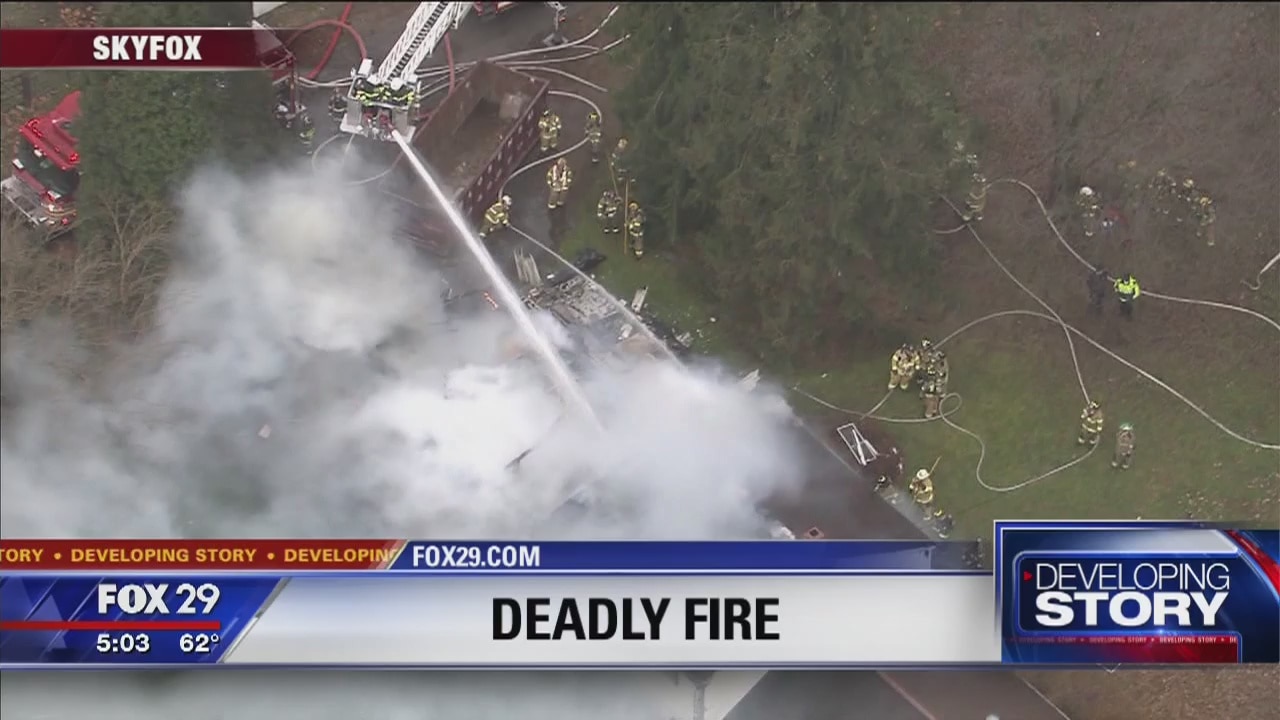 Man killed in Delaware County fire