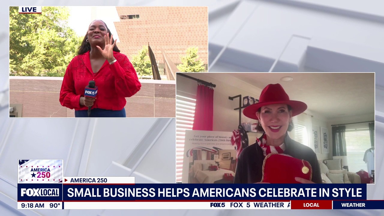 Small business helps celebrate America's 250th