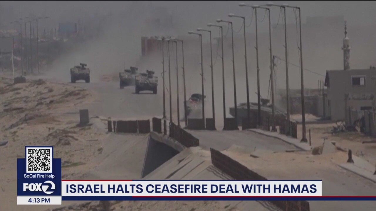 Israel halts ceasefire deal with Hamas