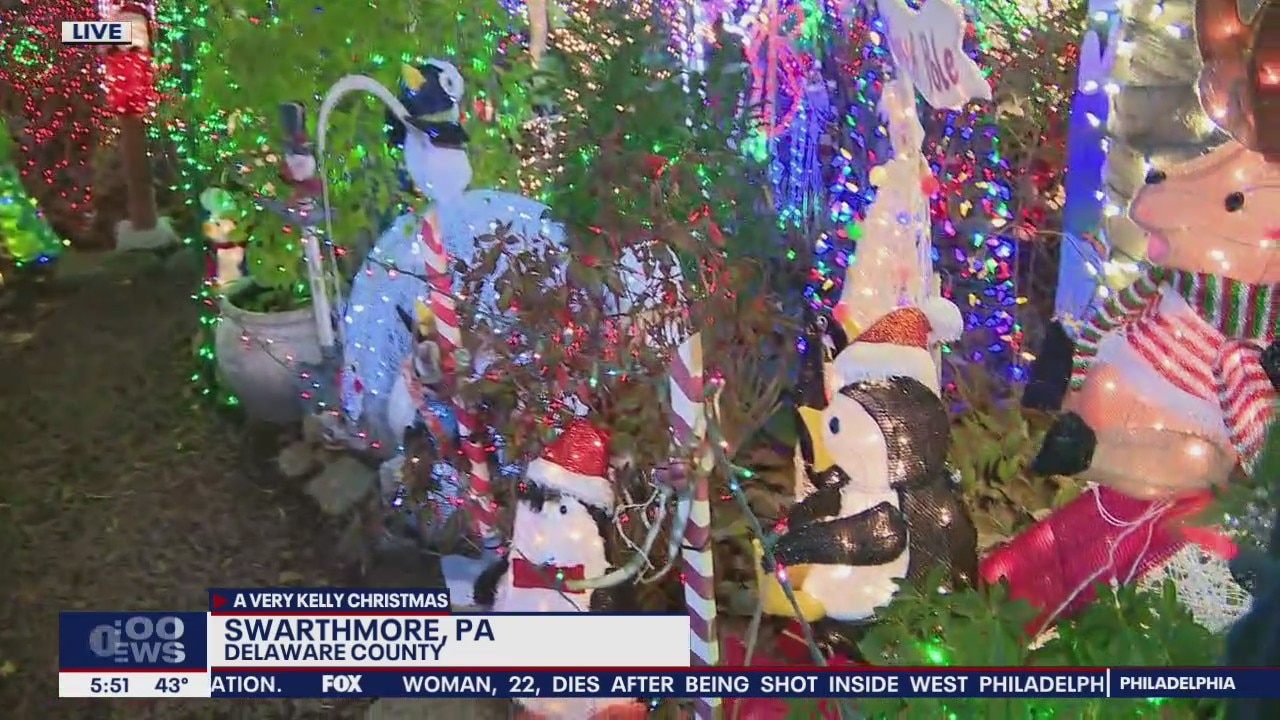 A Very Kelly Christmas: Amazing holiday display at Delaware County home