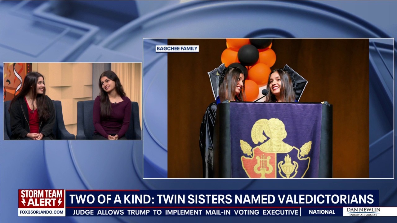 Seeing Double: Twin Sisters named Valedictorians 
