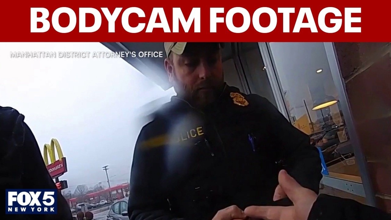 Newly released bodycam footage shows Mangione's arrest