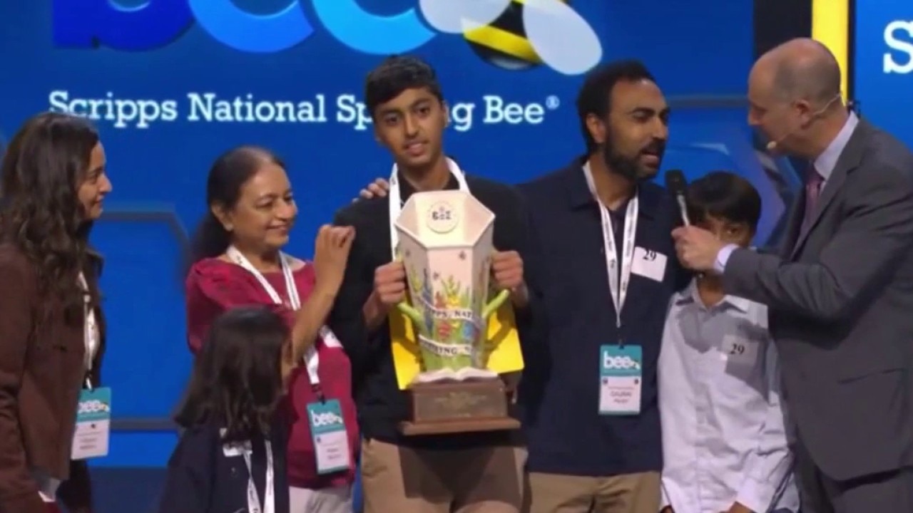Shrey Parikh wins Scripps National Spelling Bee