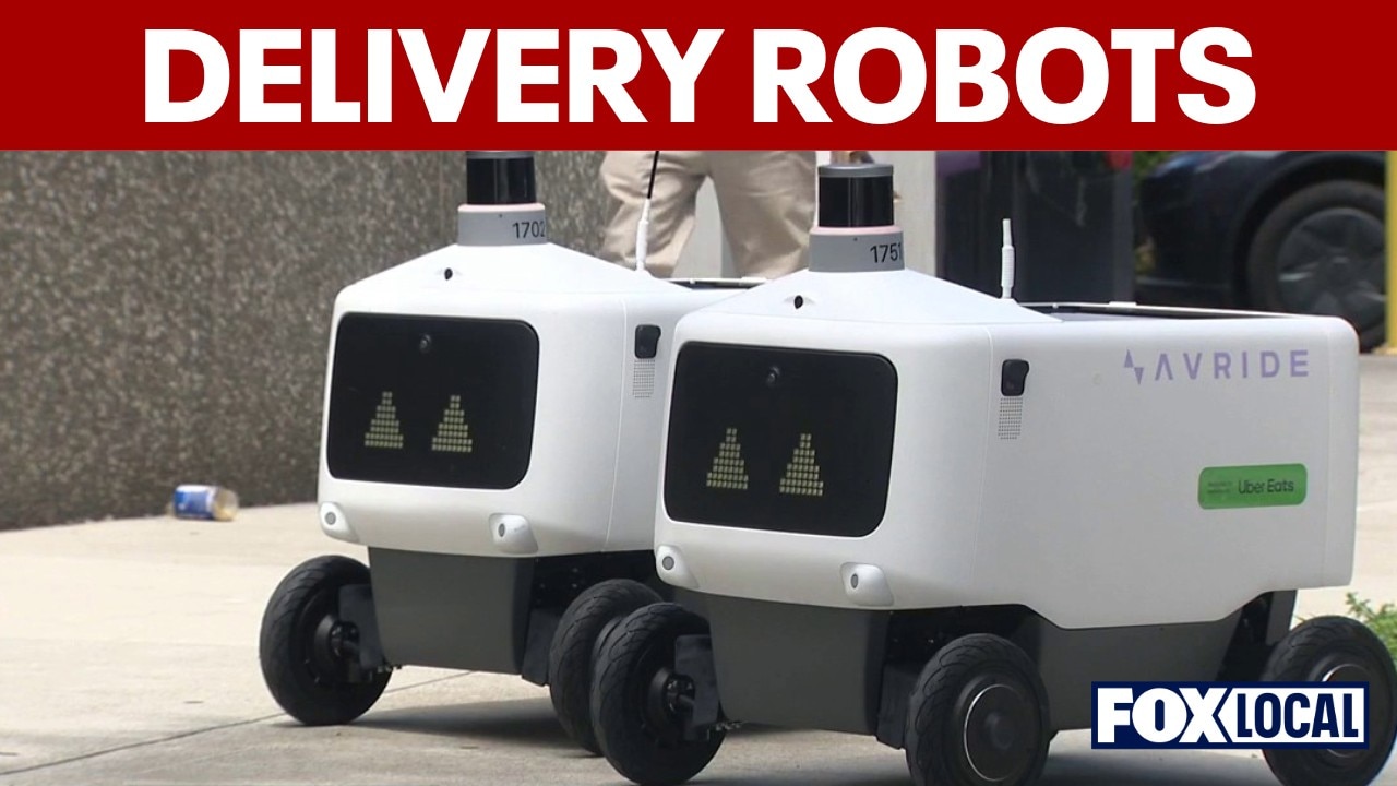Autonomous robots now delivering food in Arlington