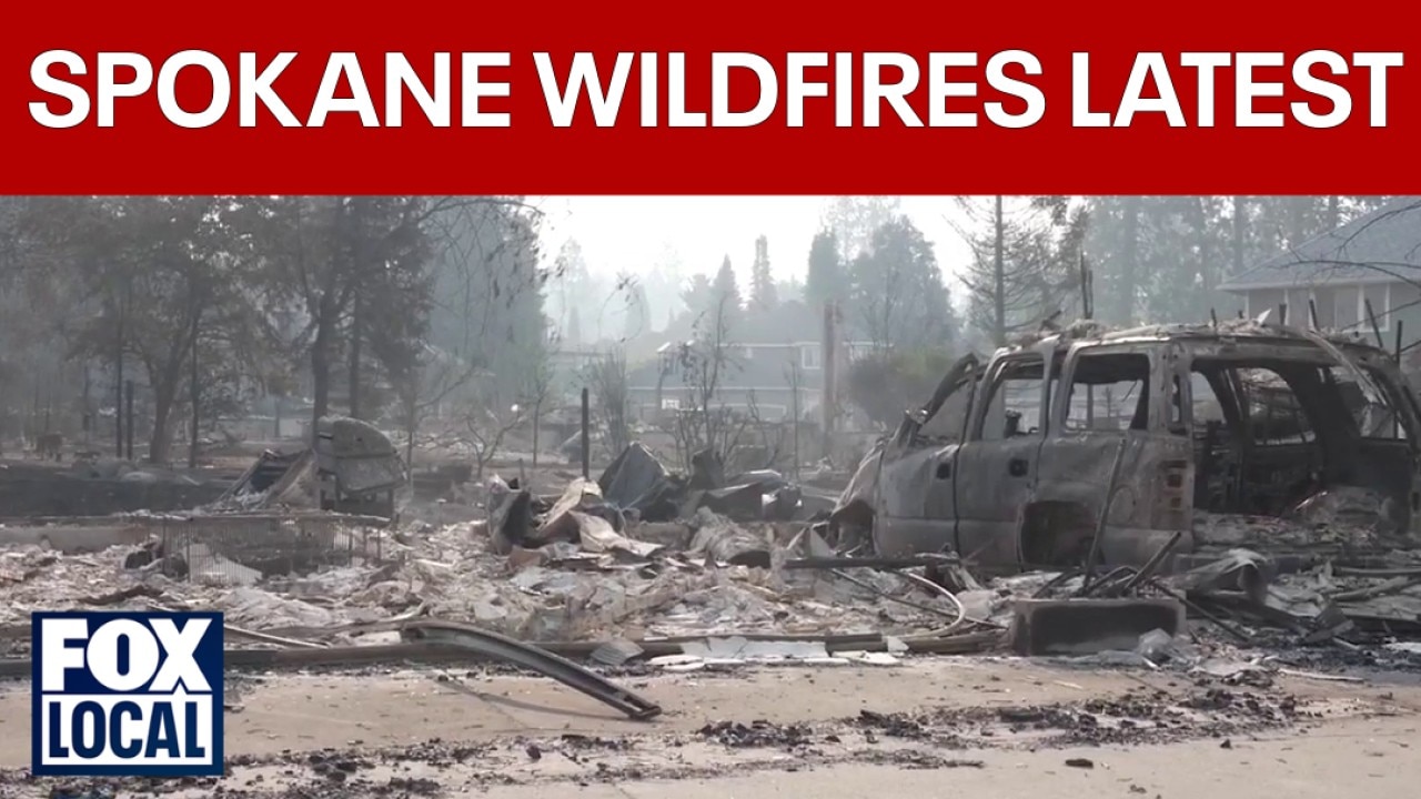Man suspected of arson in Spokane, Washington wildfires