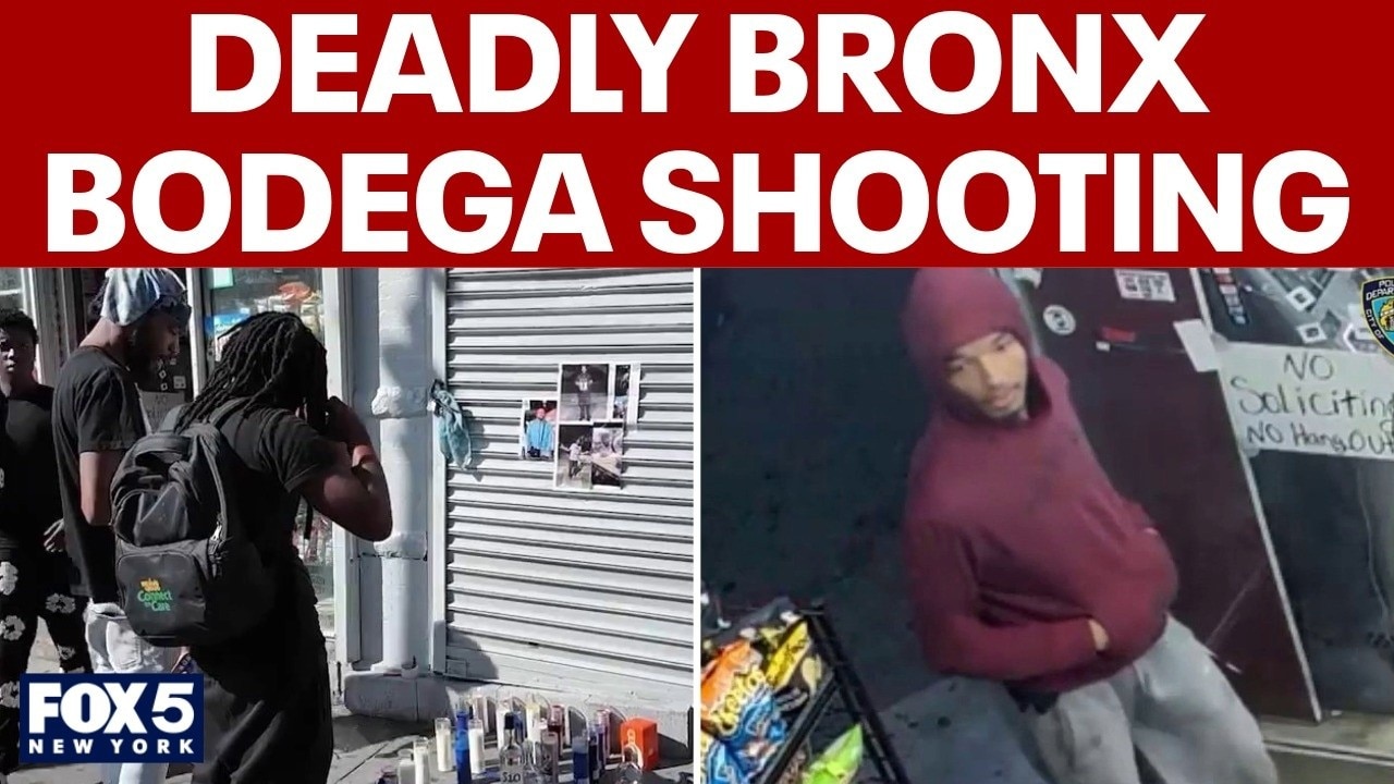 Police search for gunman in deadly Bronx bodega shooting