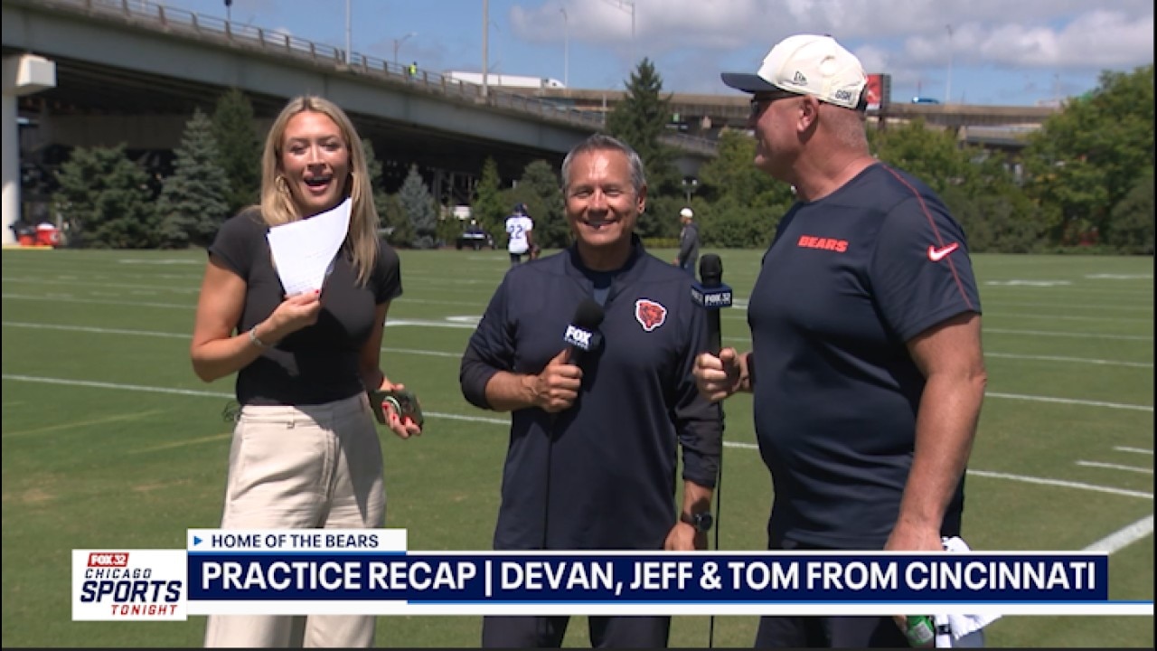 Camp Recap | Takeaways from Bears-Bengals joint practice | Chicago Sports Tonight