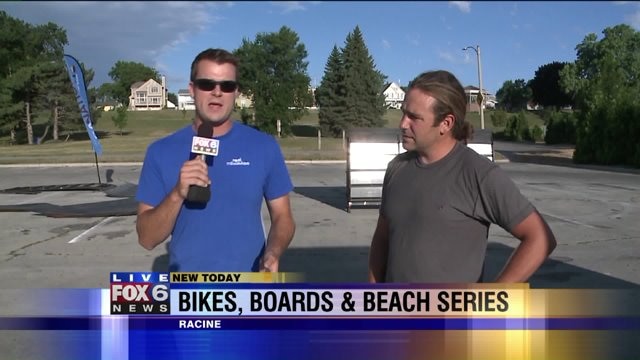 Chip learns all about the Bikes, Boards & Beach Series