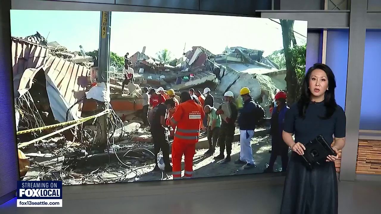 Search for survivors after Colombia earthquake