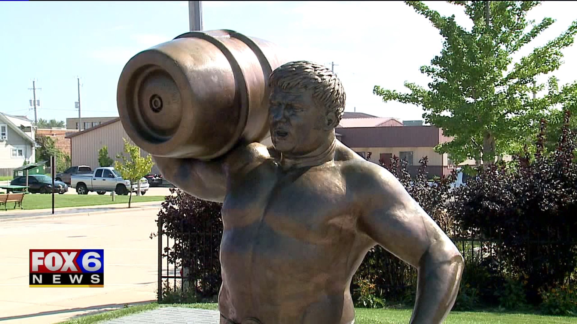 18-year-old man accused of vandalizing Crusher statue