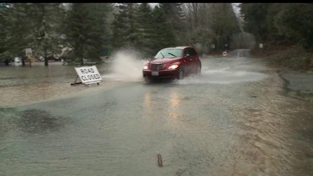 Duckabush River Flooding In Brinnon