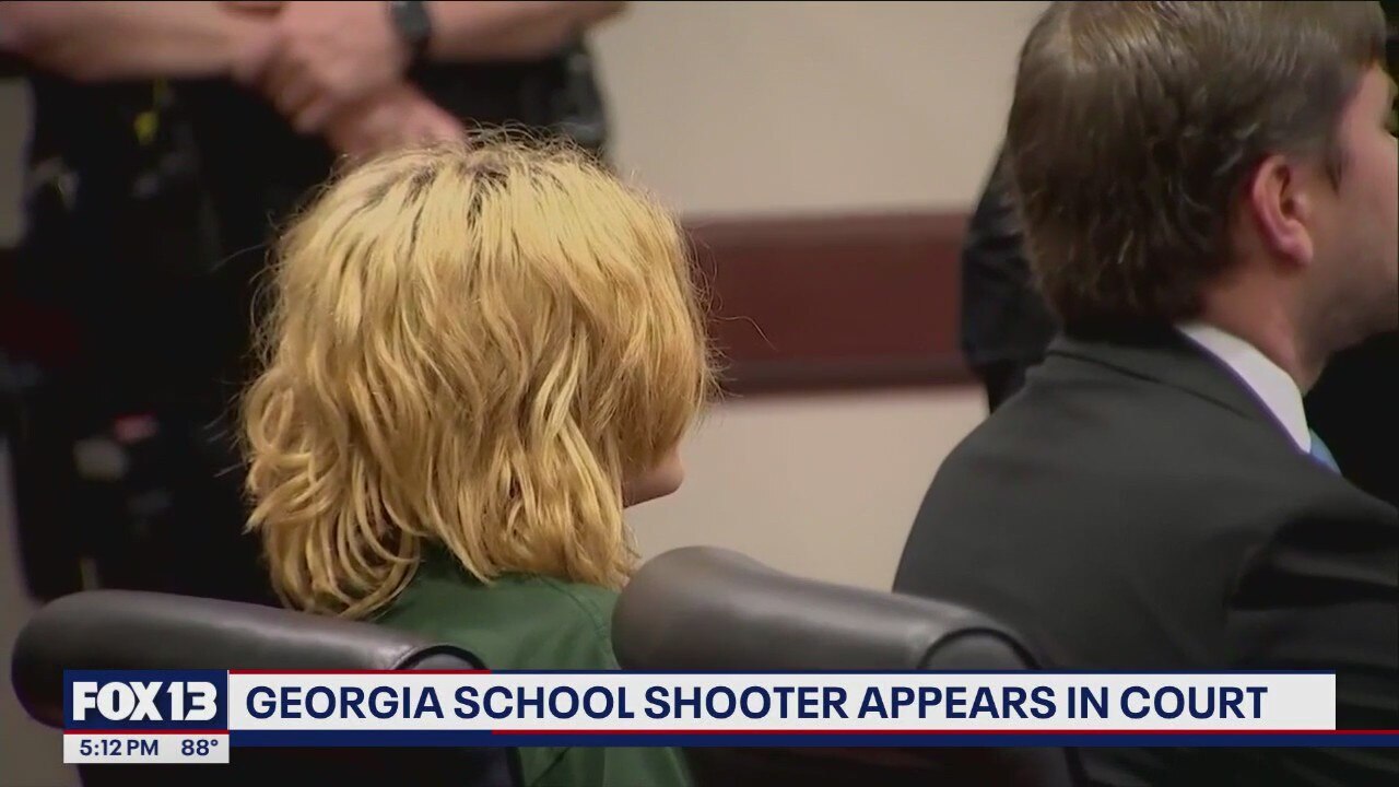 Georgia school shooting suspect appears in court | FOX 13 Seattle