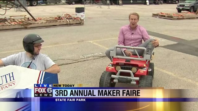 Carl checks out all the unique things you can enjoy at the Maker Faire