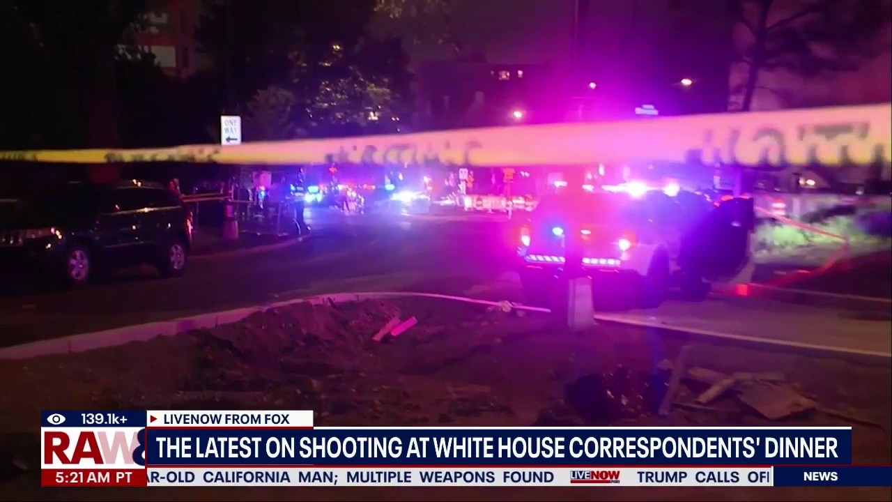 1 in custody after shots fired at White House Correspondents dinner
