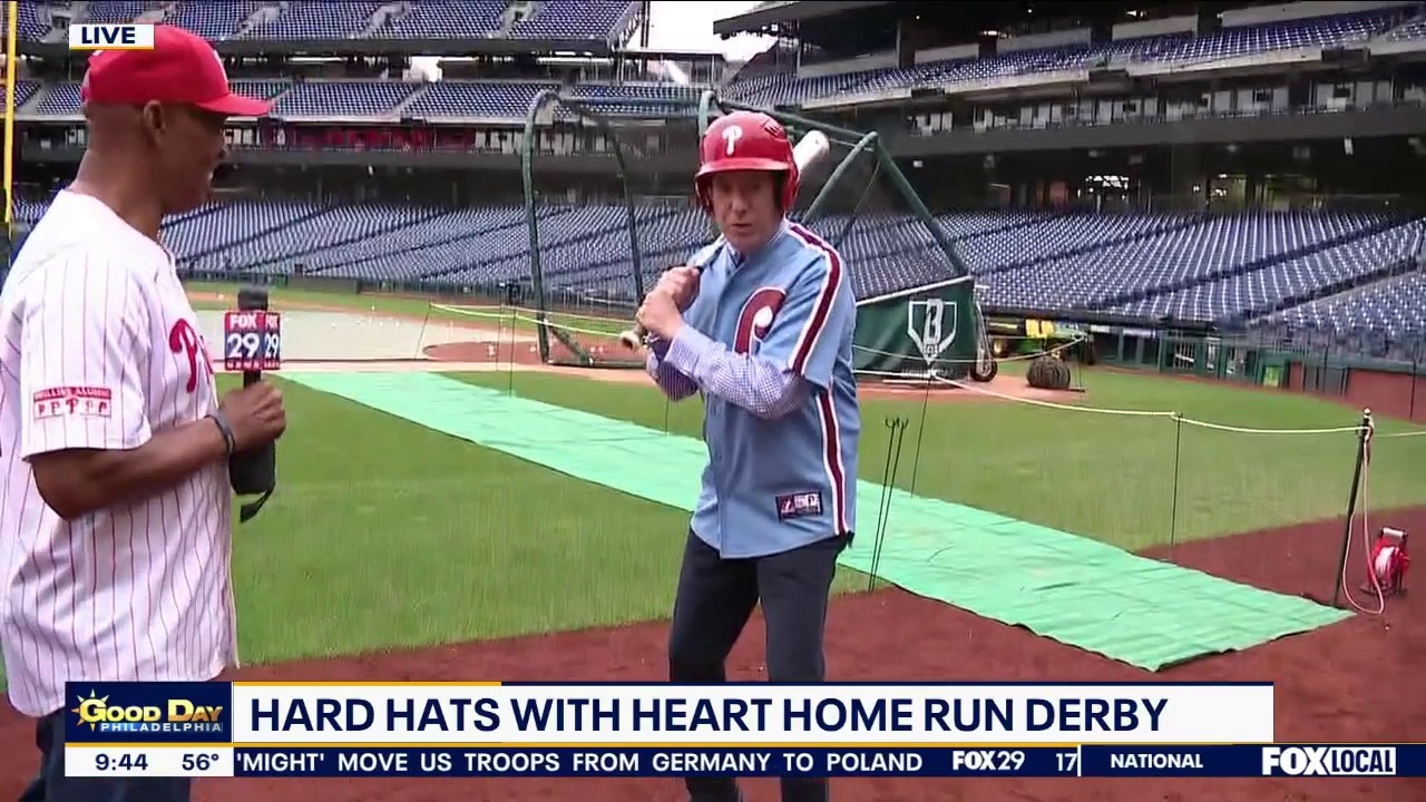 Bob Attempts To Hit A Homer At Citizens Bank Park