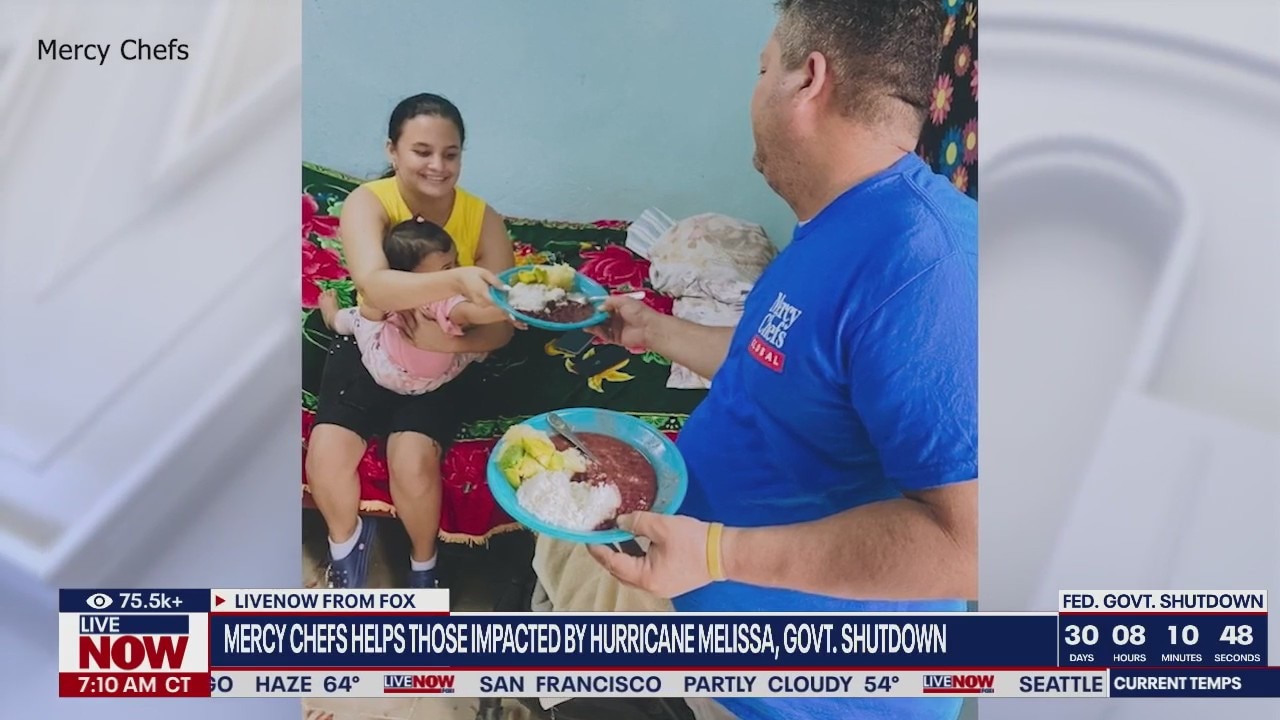 Mercy Chefs helping those impacted by Hurricane Melissa, govt. shutdown