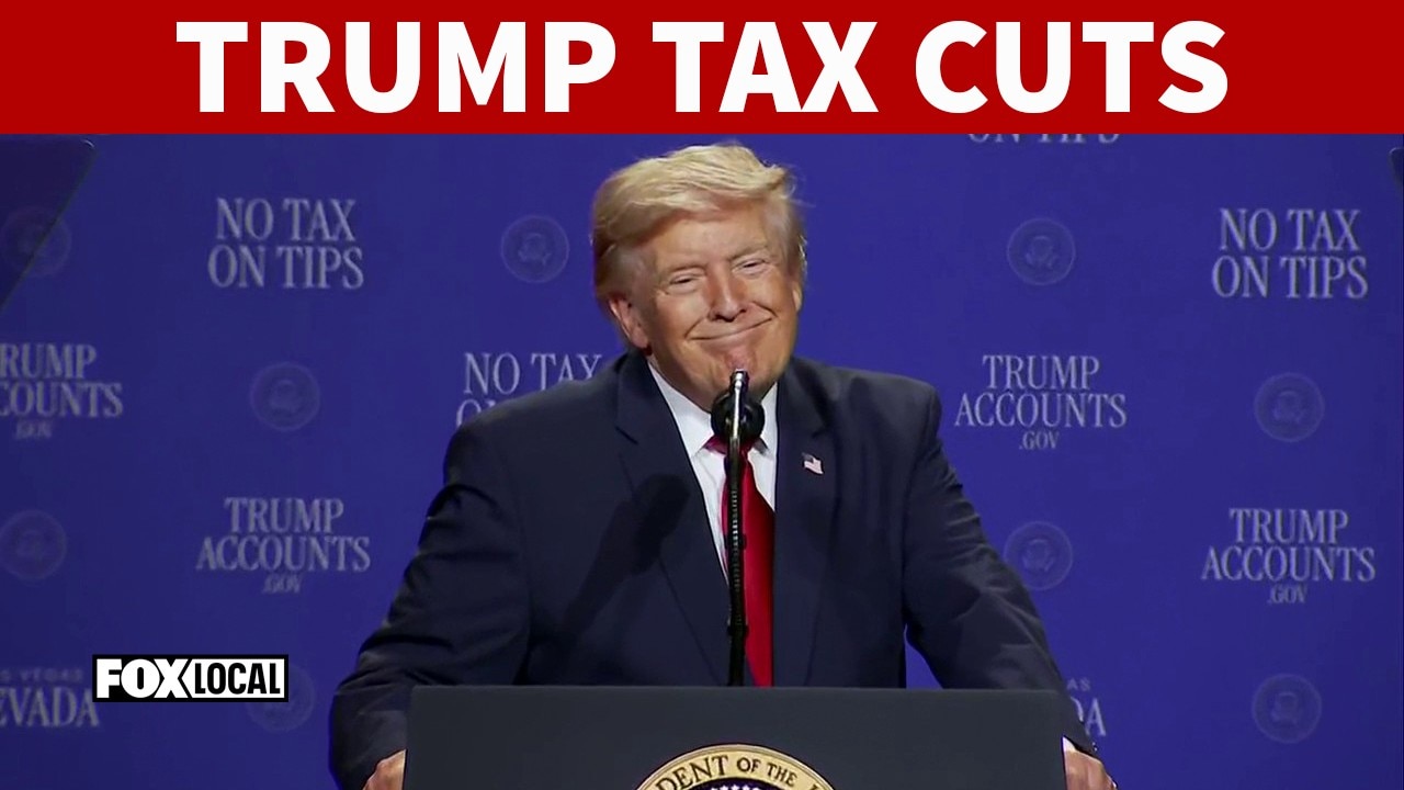 FULL: President Trump remarks on tax cuts in Las Vegas