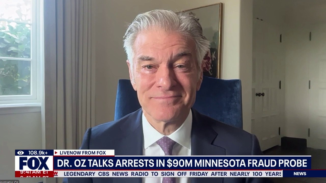 Dr. Oz on arrests in $90M Minnesota fraud probe