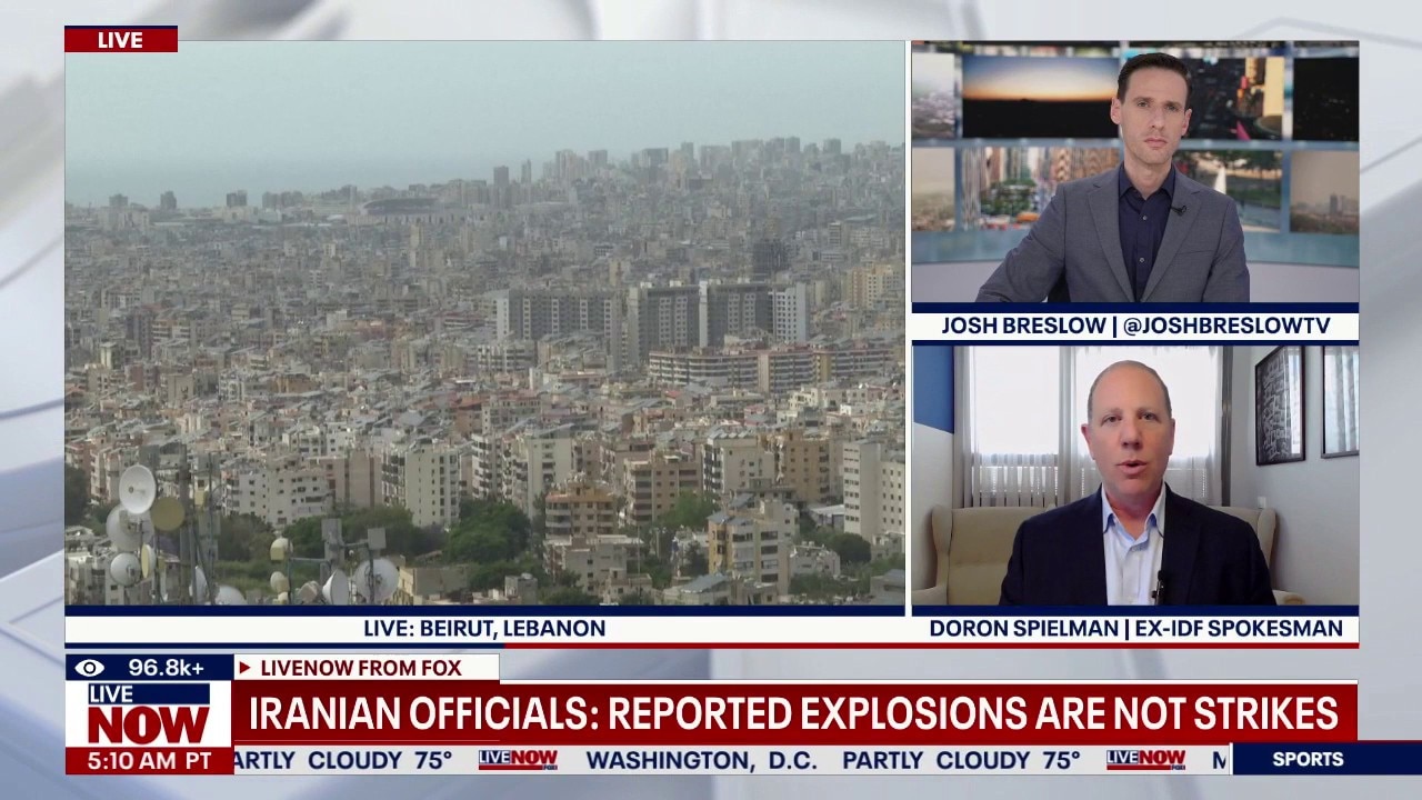Iran destroying military weapons after strikes halted