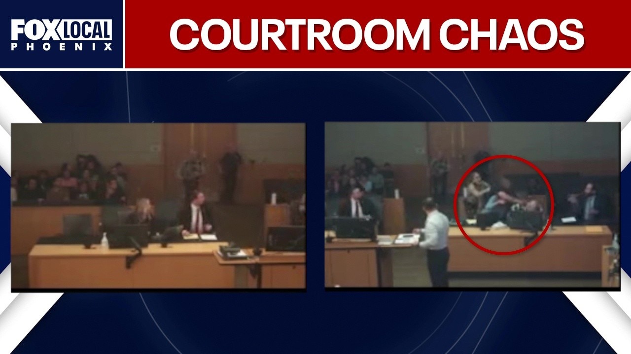 Arizona man attacks son-in-law's killer in court