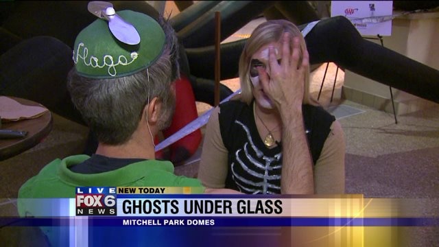 Laura gets a spooky new look as she previews Ghosts Under Glass