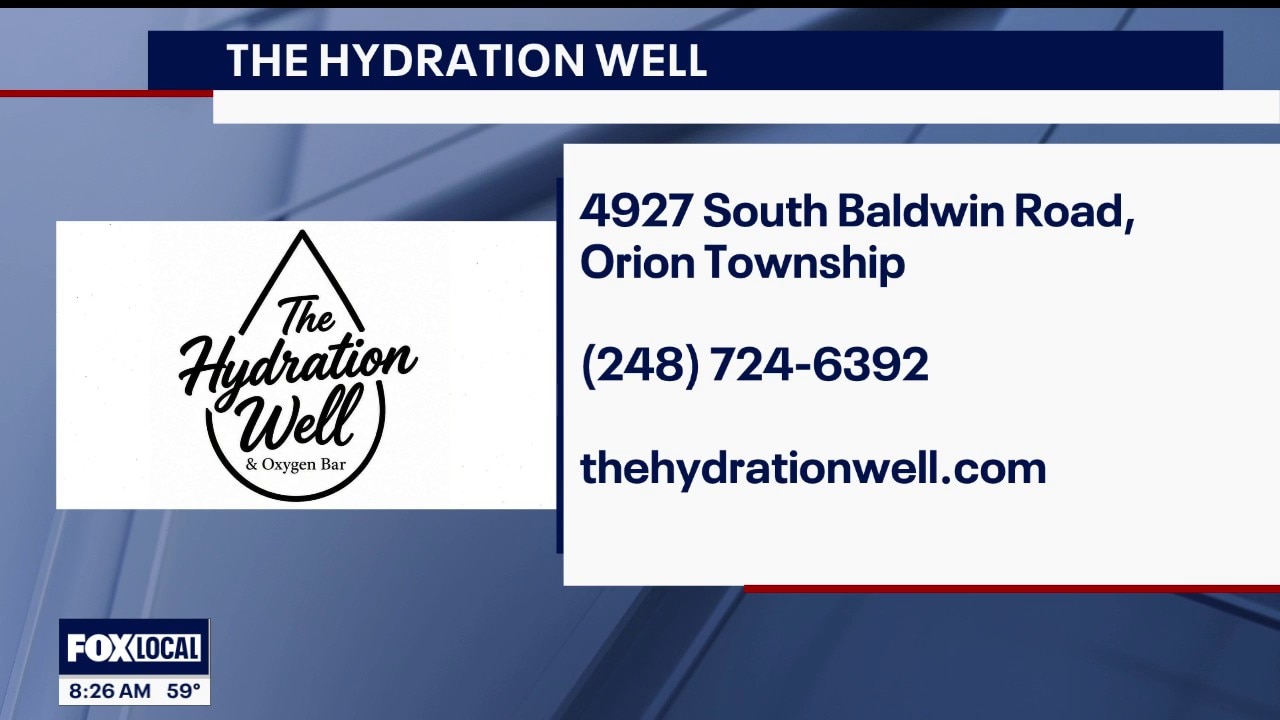 The Hydration Well IV Drip & Oxygen Bar