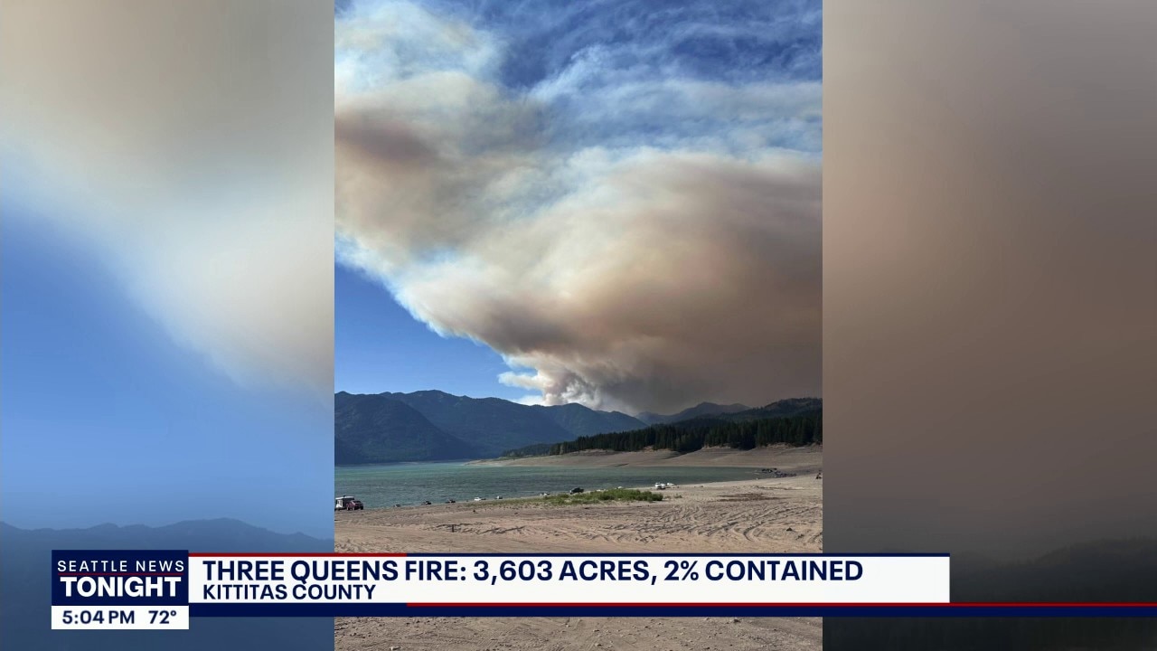 Washington wildfires update: Aug. 16