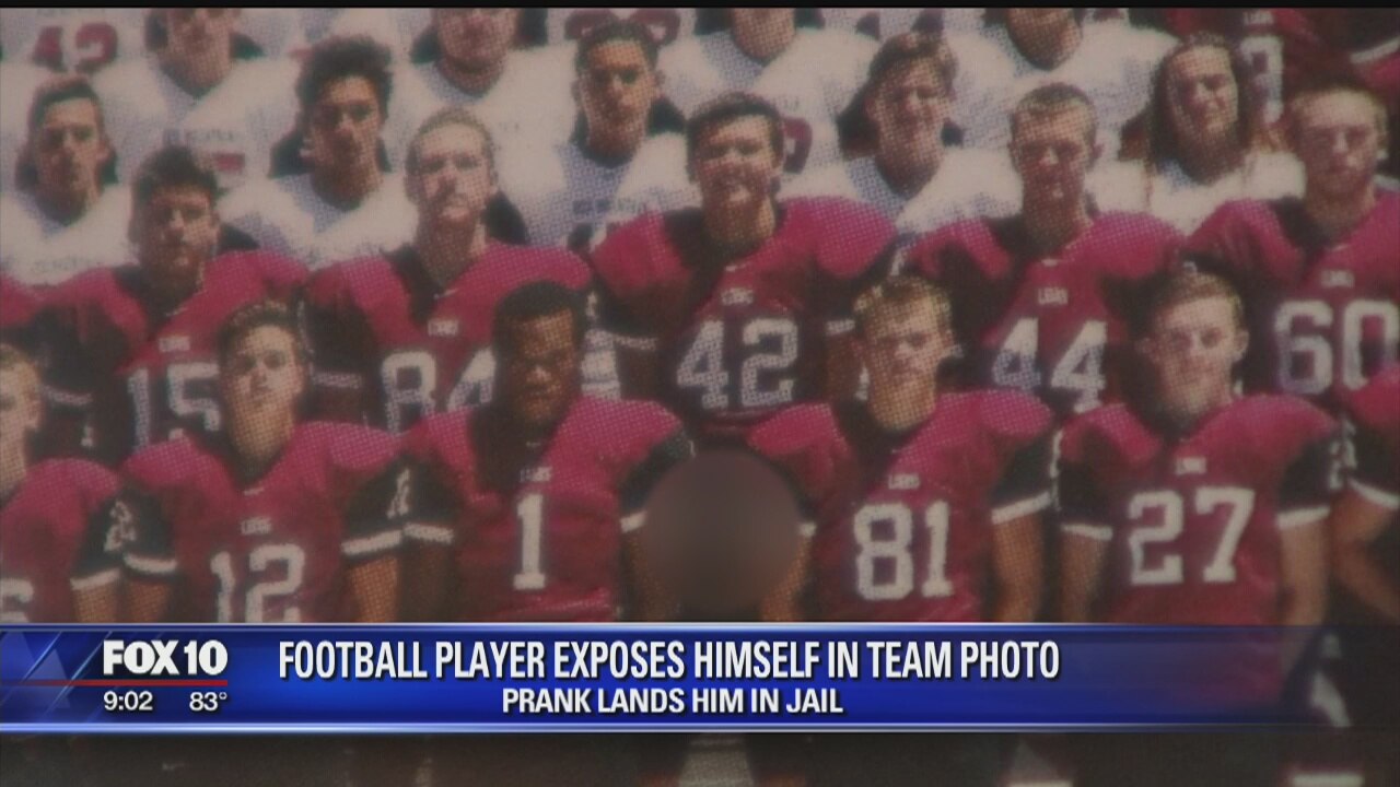 High school student claims he exposed himself in yearbook photo on a dare