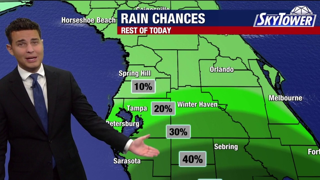 Tampa weather | Thursday afternoon forecast