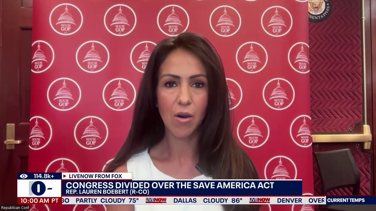 Rep. Boebert (R-CO) Slams Senate GOP Over SAVE America Act