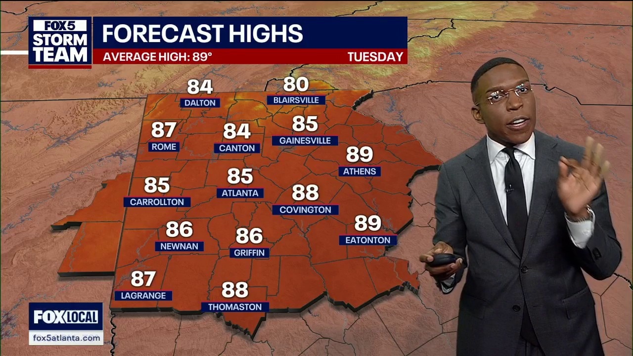 Monday night forecast