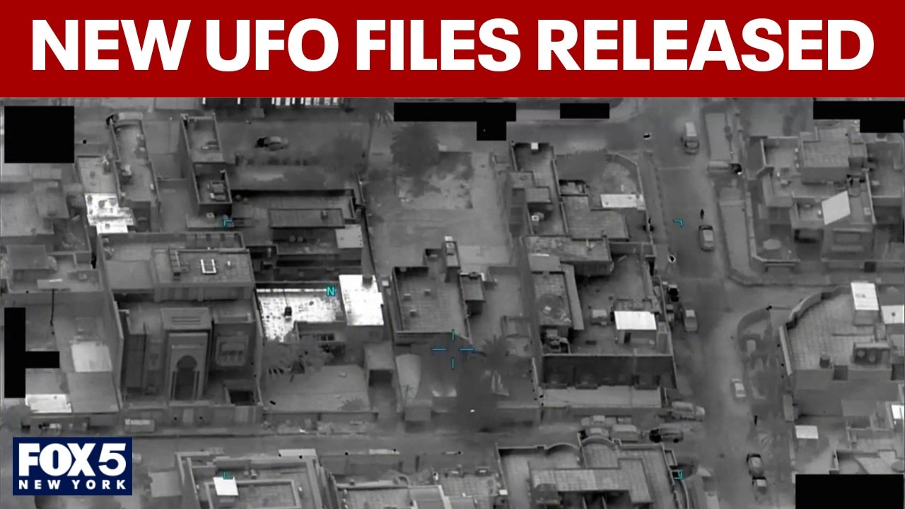 Pentagon drops new UFO files ... raising even more questions