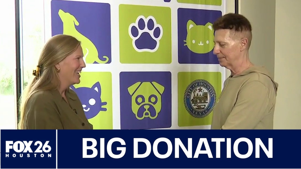 Viewer donates $7,000 to Houston BARC Foundation