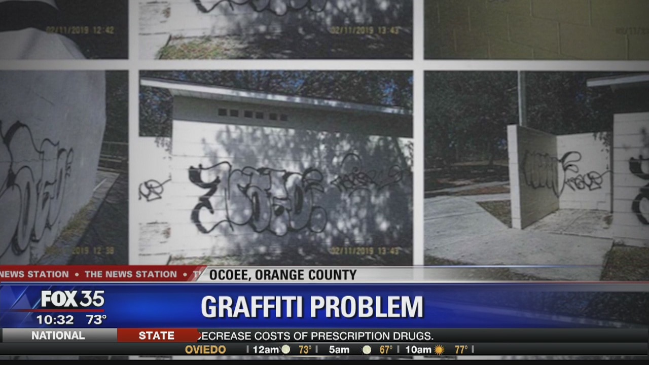 Growing graffiti problem in Ocoee