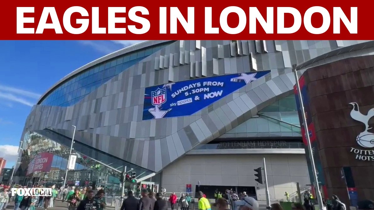 Eagles take over London: Fan frenzy, retractable turf, injury updates