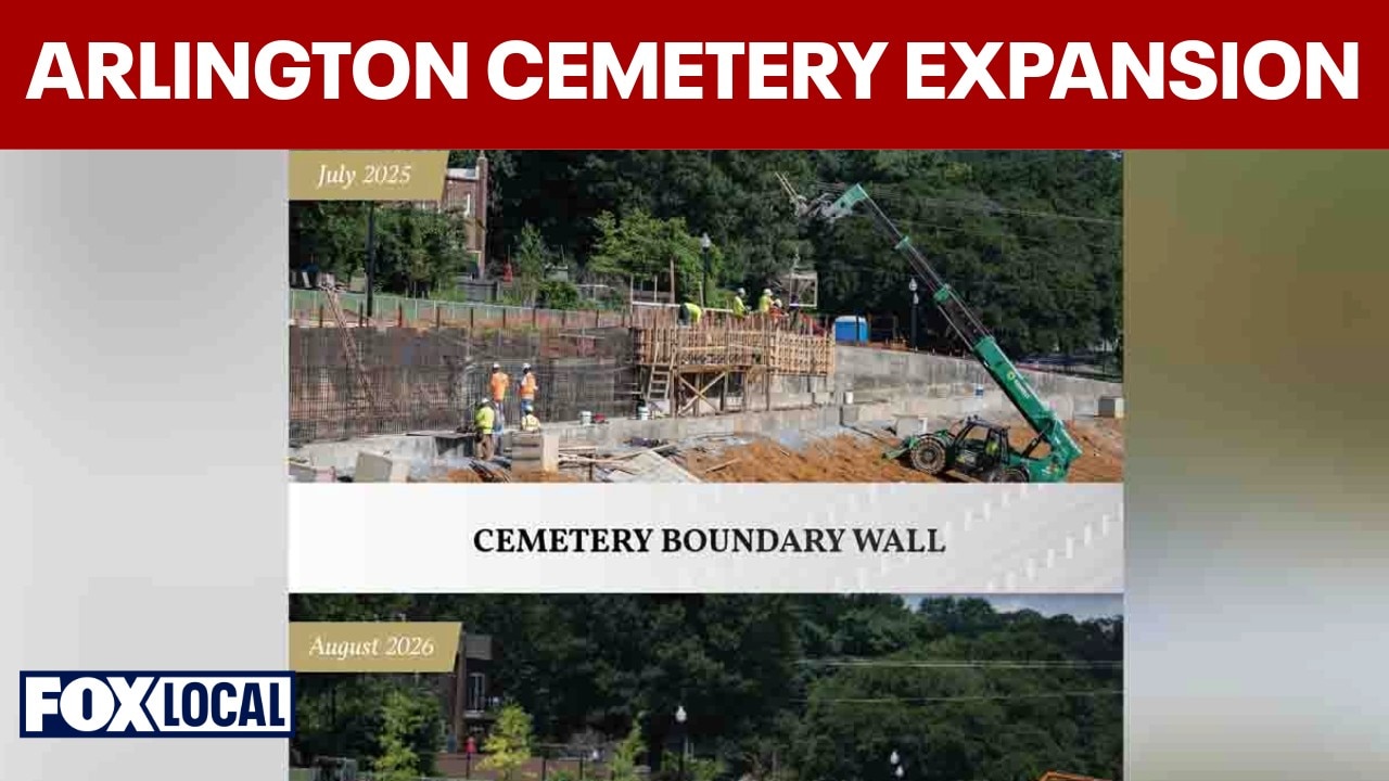 Arlington National Cemetery highlights progress on Southern Expansion Project