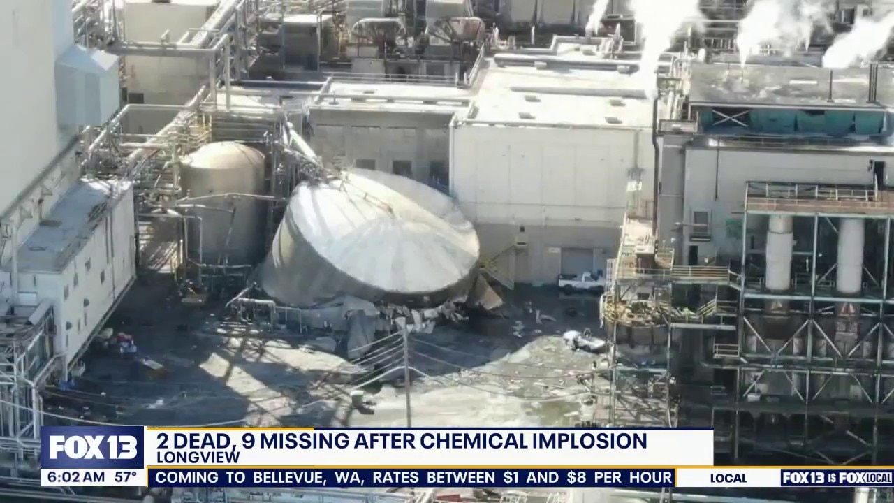 9 remain missing after Longview, WA implosion