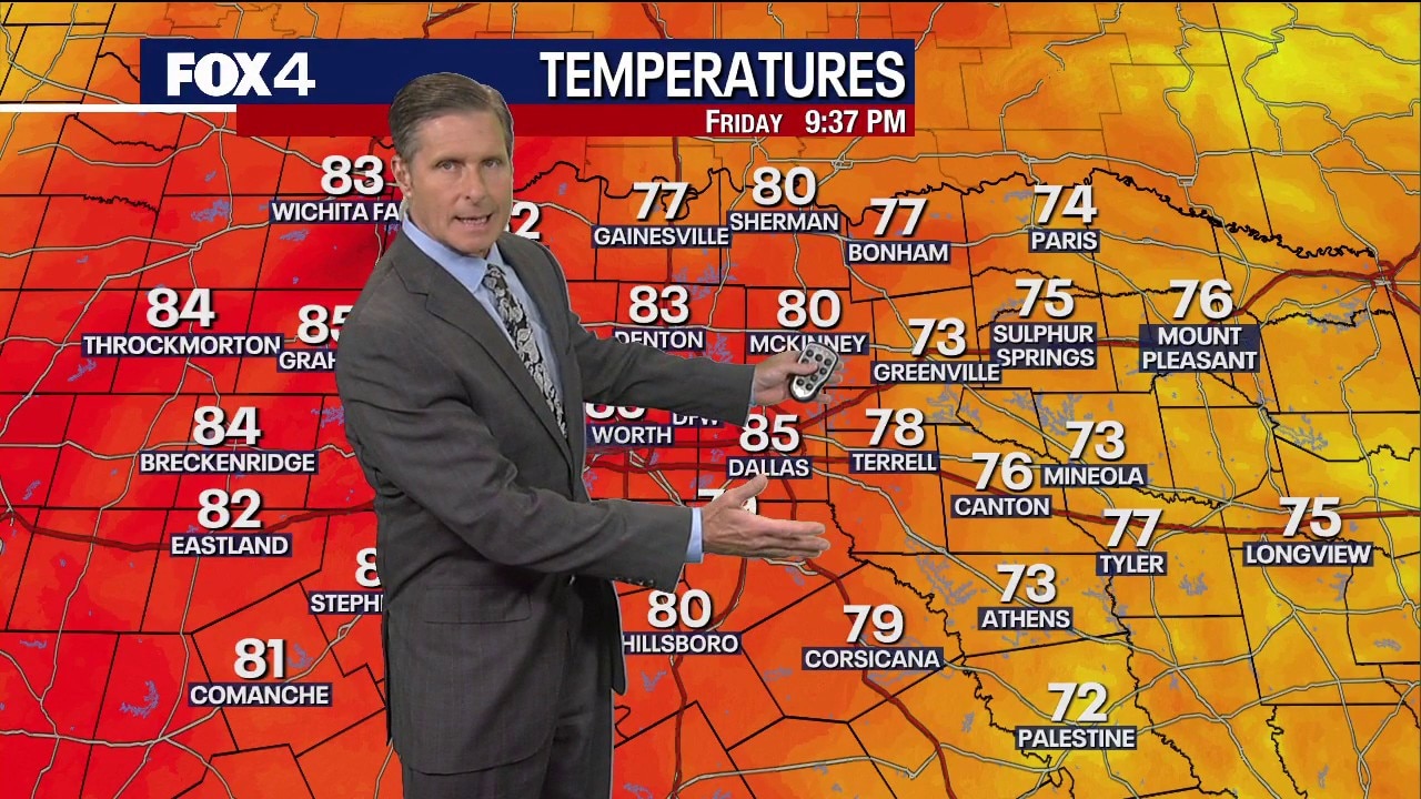 Dallas weather: September 25 overnight forecast