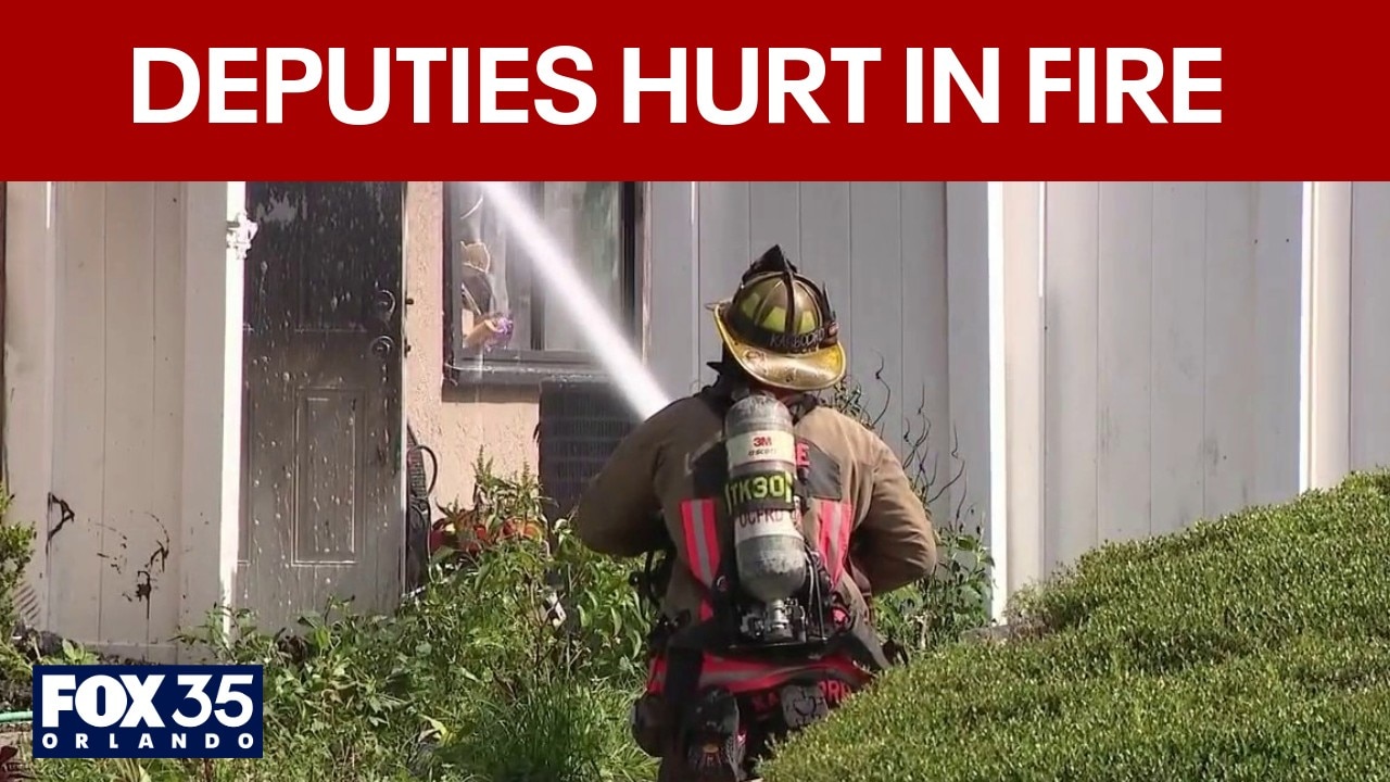 2 deputies hospitalized after responding to Orange County fire