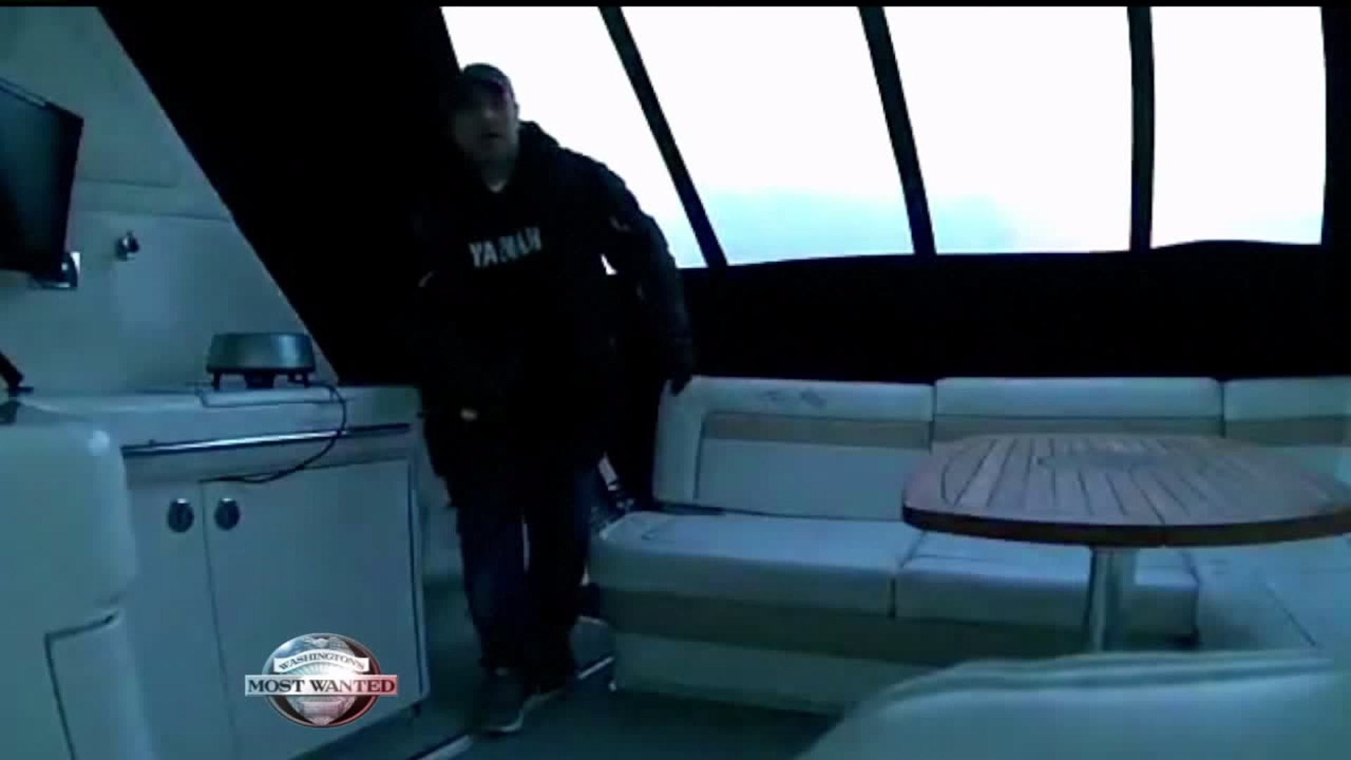 WANTED: Bold boat burglar